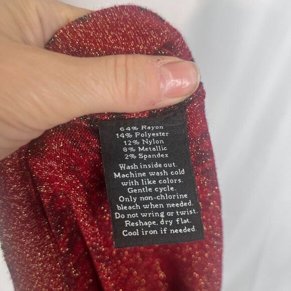 Rock & Republic NWT Baroque Deluxe Bodycon Glittery Abstract Tank Dress Sz Large - Picture 8 of 9